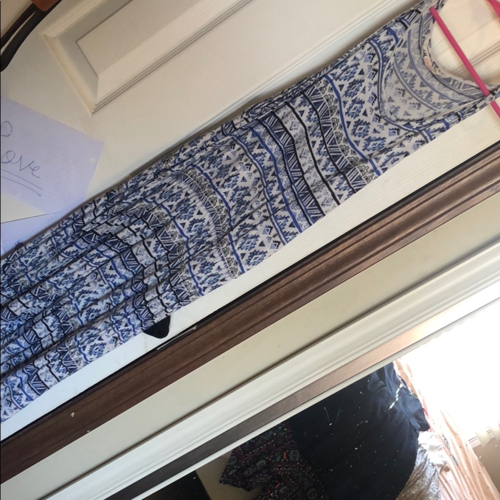 Tribal maxi dress